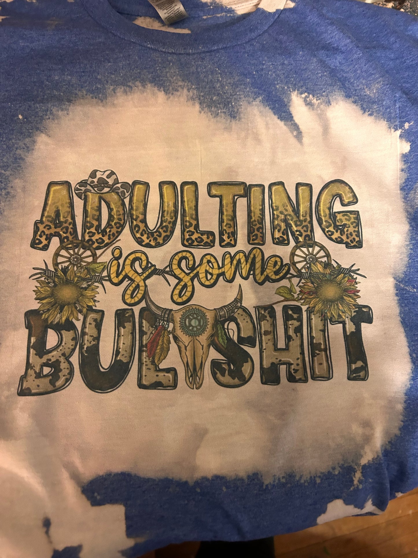 Adulting is some Bullshit Sublimation shirt